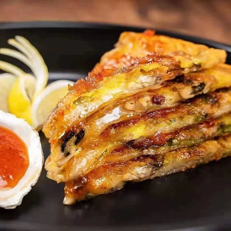 蚵仔煎(图1) 蚵仔煎(图1)