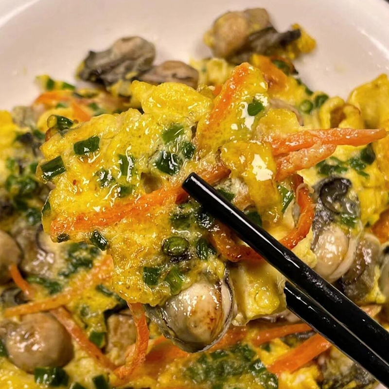 蚵仔煎(图3) 蚵仔煎(图3)