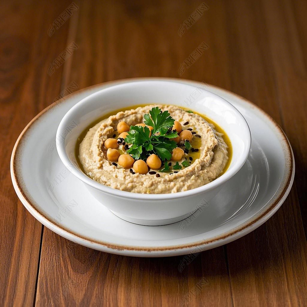鹰嘴豆泥(图1)