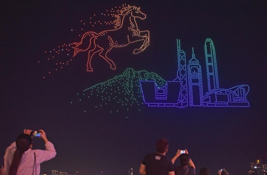 无人机表演(图5) 无人机表演(图5)