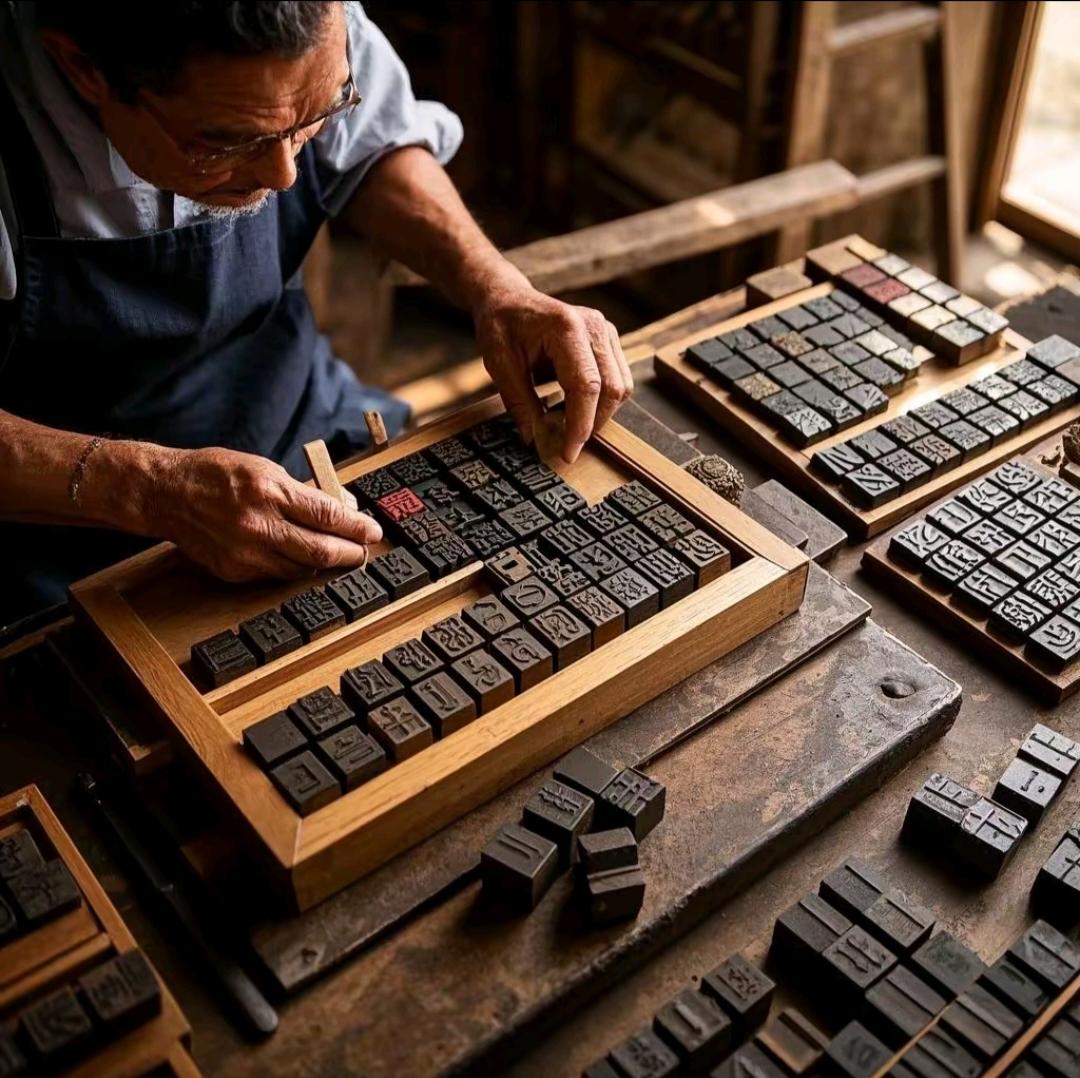 活字印刷工艺