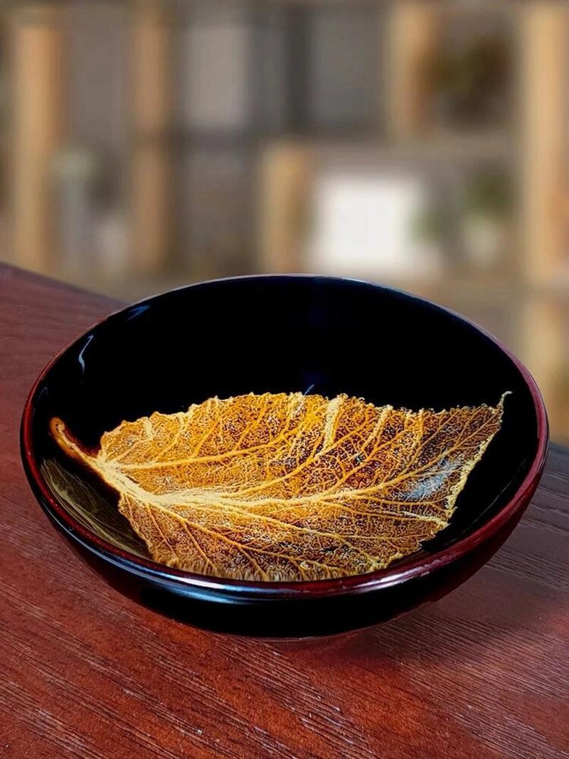 吉州窑木叶盏