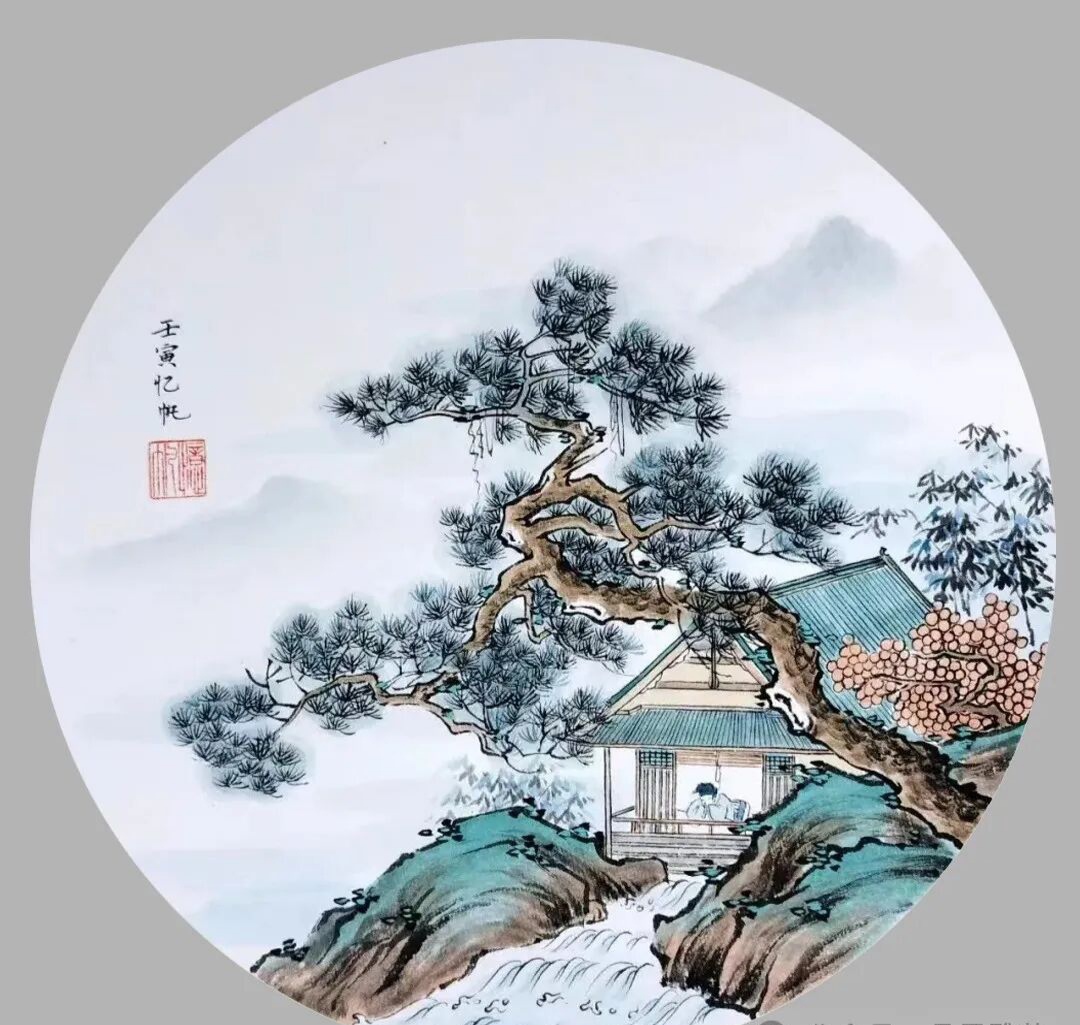 浅绛山水